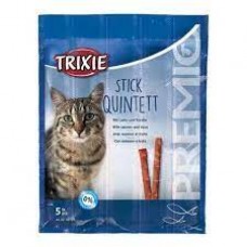 Лакомство для кошек Trixie PREMIO Quadro-Sticks  (лосось и форель)