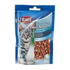 Лакомство для кошек Trixie Trainer Snack Mini Nuggets  (курица и рыба)