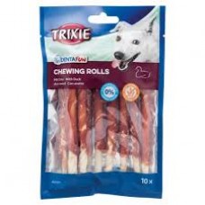 Ласощі для собак Trixie Палички для чищення зубів Denta Fun 120 г (качка)