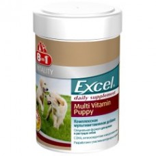 Витамины для щенков и молодых собак 8in1 Excel «Multi Vitamin Puppy»  (мультивитамин)
