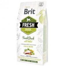 Brit Fresh Duck with Millet Сухой корм для активных собак всех пород (утка)