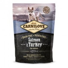 Сухой корм для щенков всех пород Carnilove Salmon & Turkey Puppy (лосось и индейка)
