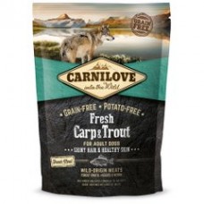 Сухой корм для взрослых собак всех пород Carnilove Fresh Carp & Trout  (рыба)
