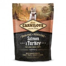 Сухой корм Carnilove Puppy Large Breed Salmon & Turkey для щенков крупных пород