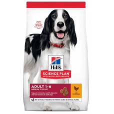 Hill's Science Plan Adult Medium Chicken-Сухой корм для собак