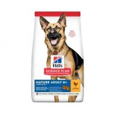 Hills SCIENCE PLAN MATURE ADULT 6+ LARGE BREED корм для взрослых собак больших пород с курицей