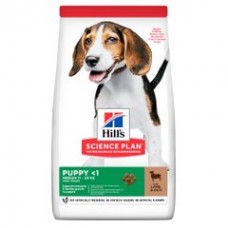 Сухой корм для щенков Hills Science Plan Puppy Medium (ягненок и рис)