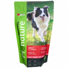Pronature Original Adult Lamb ПРОНАТЮР ОРИДЖИНАЛ ЯГНЕНОК сухой корм для собак 0.34кг