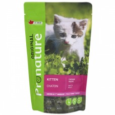 Pronature Original Kitten Chicken ПРОНАТЮР ОРИДЖИНАЛ КУРИЦА корм для котят 0.34кг