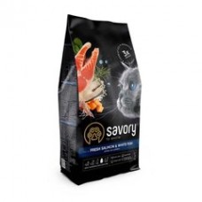 Savory Adult Cat Gourmand Fresh Salmon & White Fish