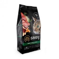Savory Adult Cat Gourmand Fresh Turkey & Duck