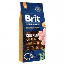 Корм для собак Brit Premium Adult M 