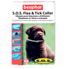 Beaphar SOS Flea and Tick Collar ошейник против блох и клещей для щенков 60 см