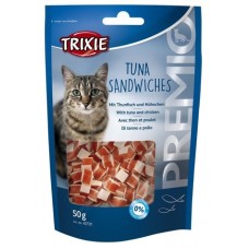 Лакомство для кошек Trixie PREMIO Tuna Sandwiches 50 г (курица и рыба)